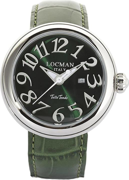 Immagine prodotto Locman Italia Orologio da donna Tutto Tondo verde Ref. 0360 (Orologio da polso analogico, 40 mm)