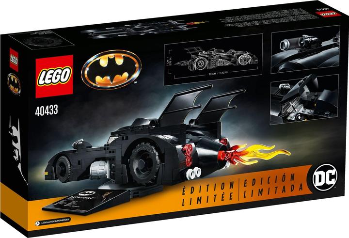 Actual product image LEGO 40433 Batmobile 1989 - Limited Edition (40433, LEGO DC)