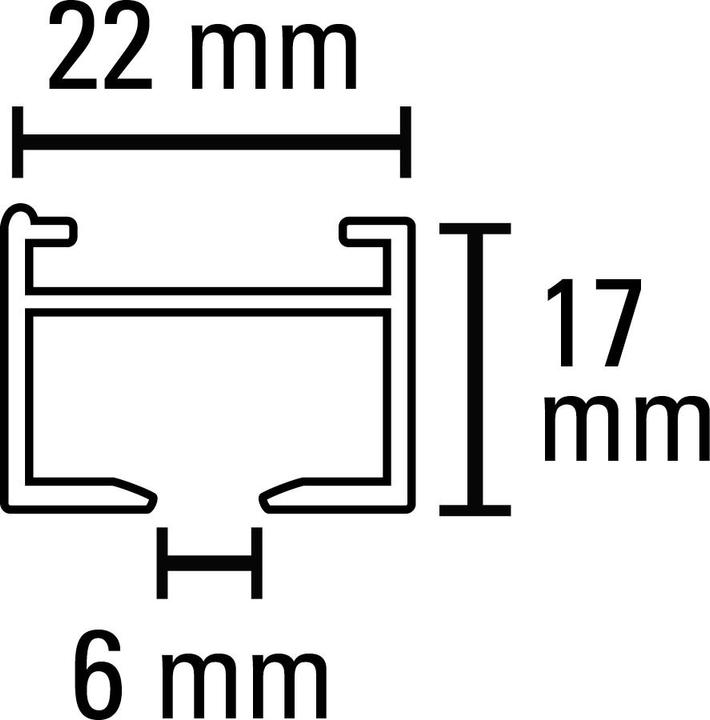Produktbild Gardinia Aluminium-Vorhangschienen Set