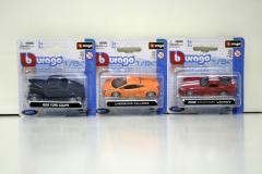 Actual product image Bburago Burago metal model cars 1/64 assorted