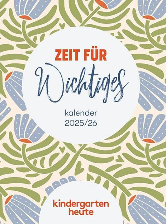 Image du produit kindergarten heute kalender 2025/26 (15 x 20 cm, Allemand)