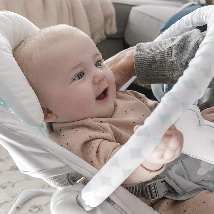 Actual product image Ingenuity Vibrating Baby Bouncer Deluxe