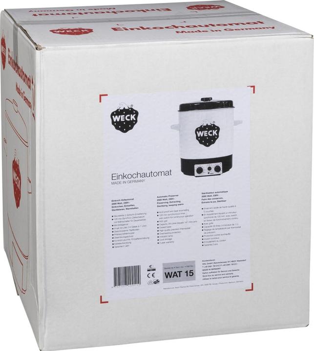 Actual product image Weck Wat 15 (29 l)