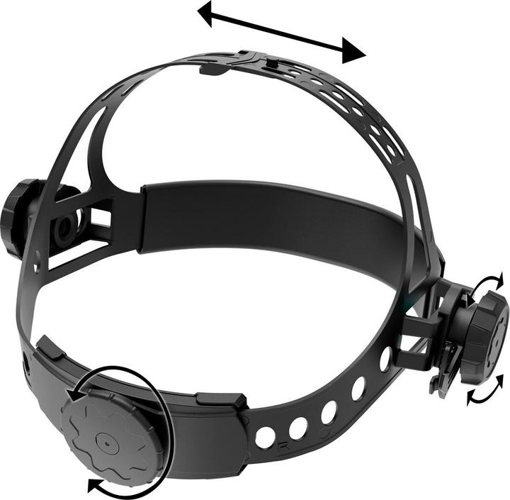 Immagine prodotto Stahlwerk WORKER Casco per saldatura automatico 3 in 1 Scudo per saldatura