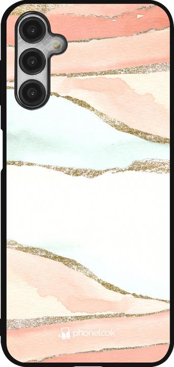 Image du produit PhoneLook Coque Silicone rigide noir Shimmering Orange (Samsung Galaxy A14 5G)