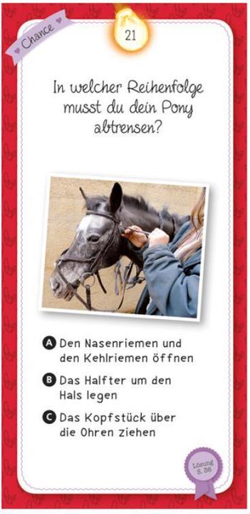 Image du produit Le quiz des chevaux et des poneys (Allemand)