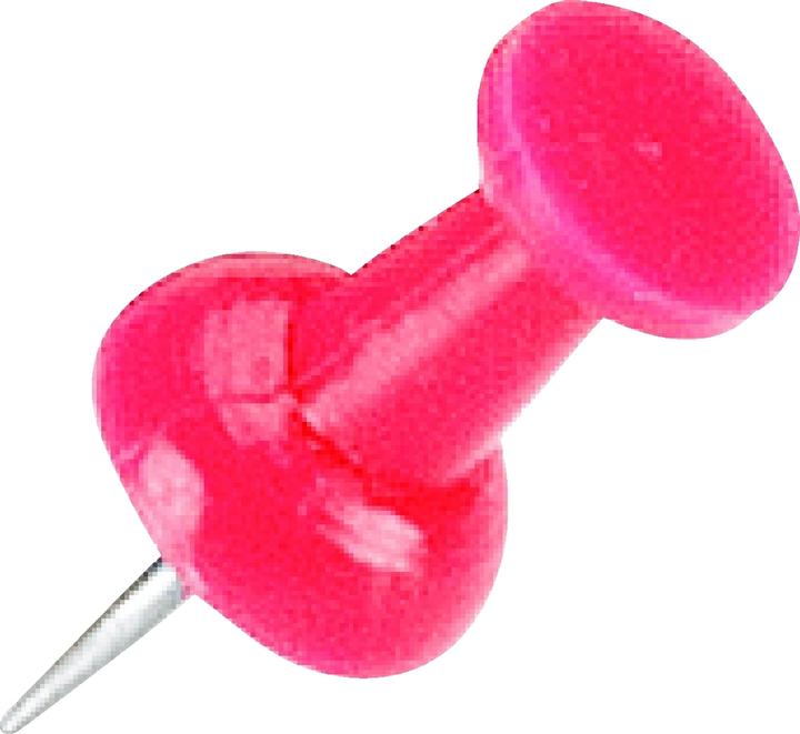 Produktbild Legamaster Pinnadel Rot, 50 Stück (1 Stück, 165 mm)