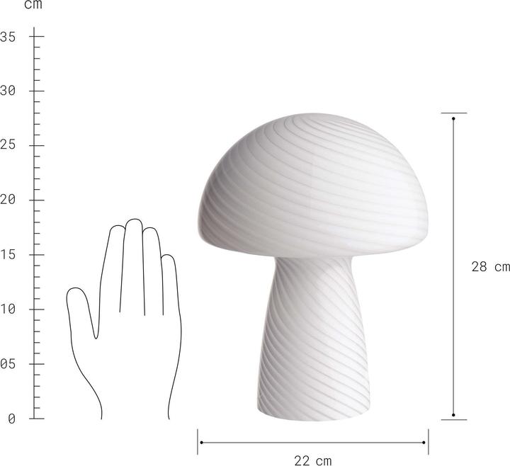 Produktbild home24 Fungi Town (E27)