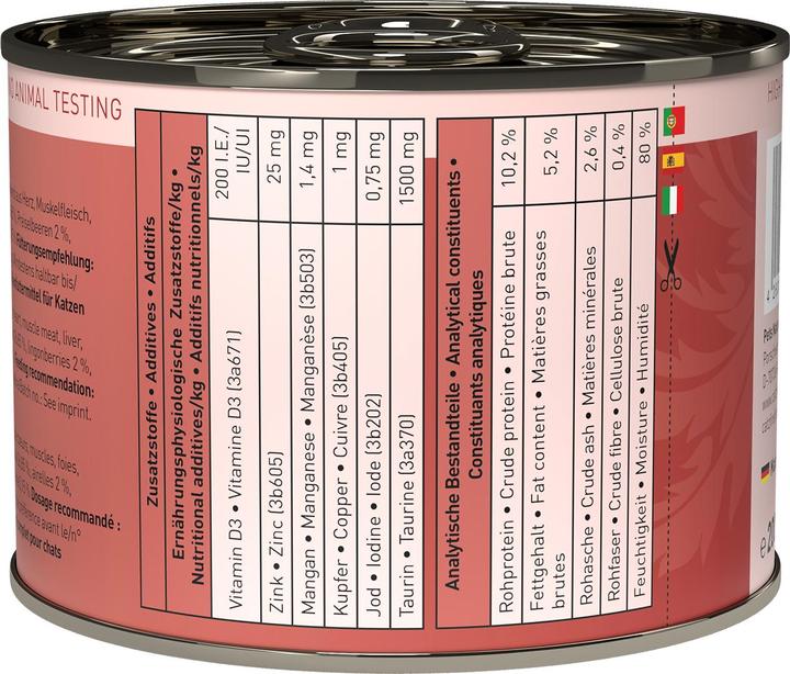Produktbild Catz Finefood No.03 Geflügel (Adult, 6 Stk., 210 g)
