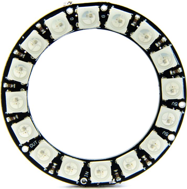 Purecrea Neopixel Ring 16x WS2812B RGB LED