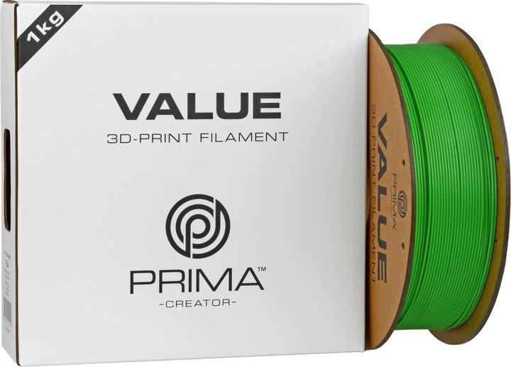 Image du produit Prima Creator PrimaValue PLA+ (PLA, 1.75 mm, 1.32 g, Vert)