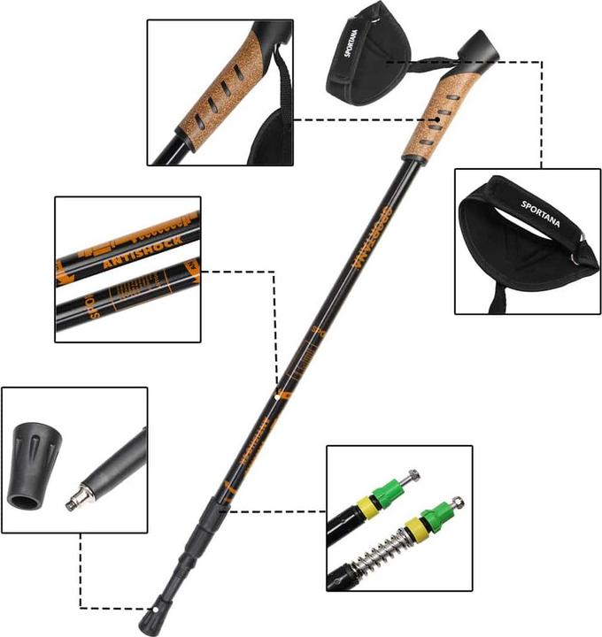 Produktbild Deuba Wanderstöcke (135 cm)