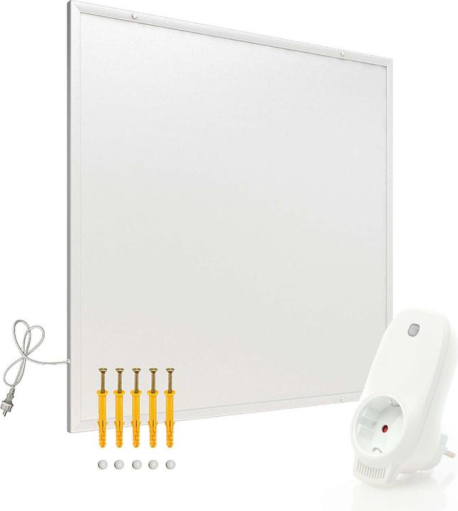 Produktbild Wiltec Set Infrarotheizung 350W Heizpaneel IR Elektroheizung und WLAN Thermostat (350 W)