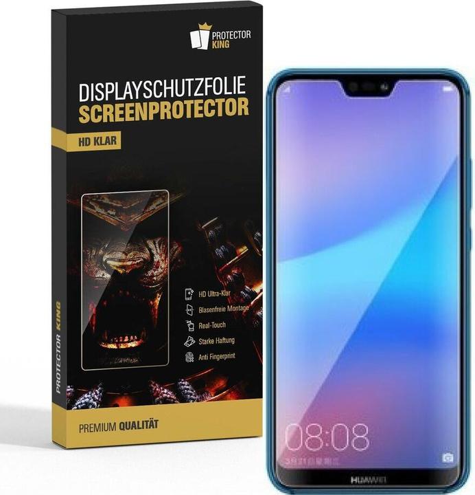 Produktbild Protectorking 6x Premium Displayschutzfolie 3D KLAR (6 Stück, Huawei P20 Lite)