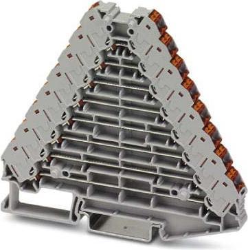 Immagine prodotto Phoenix Contact PTRV 8 /RD 3270231 Pannello patch 0,14 mm² 1,50 mm² Grigio 10 pz.