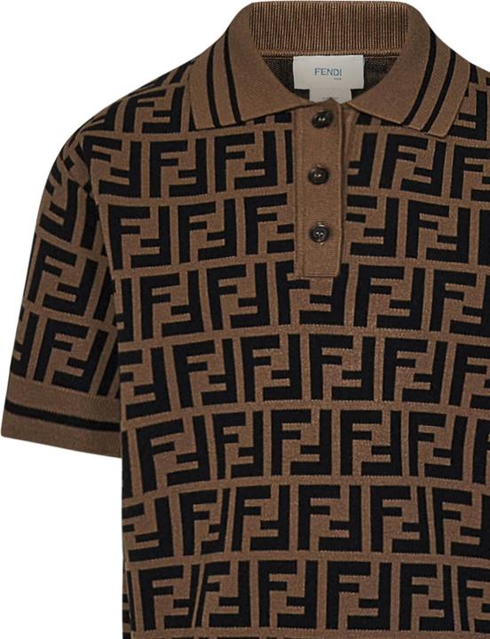 Image du produit Fendi T-shirts et polos pour enfants Brown (12)