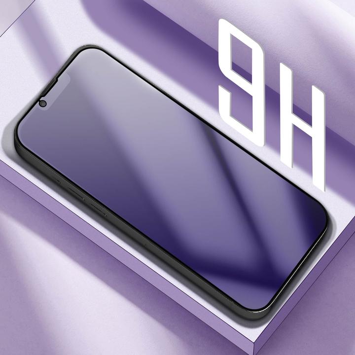 Actual product image Avizar BlueGuard glass display protection with blue light filter (1 Piece, Apple iPhone 14)