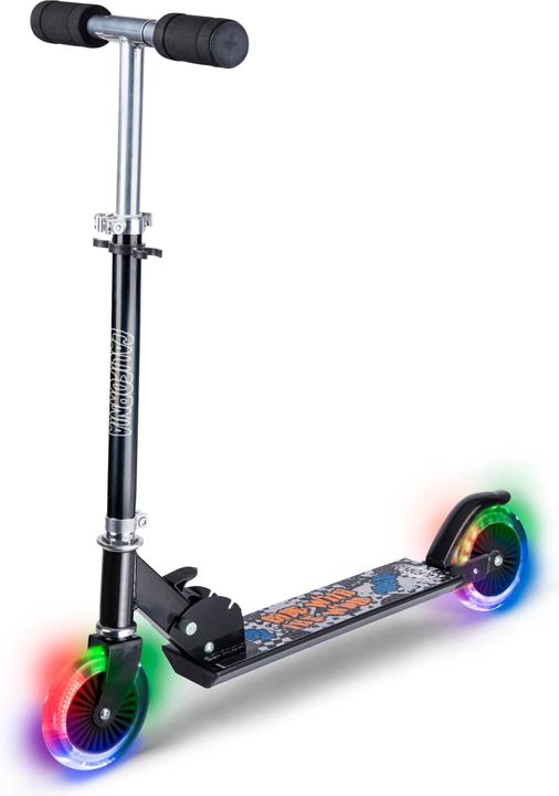 Produktbild California - Black scooter with LED lights (83153)