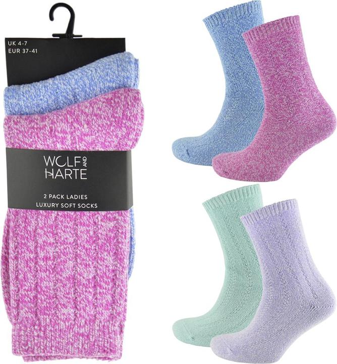 Produktbild Wolf And Harte Socken (2Erpack) (2er Pack, 37 - 40.5)