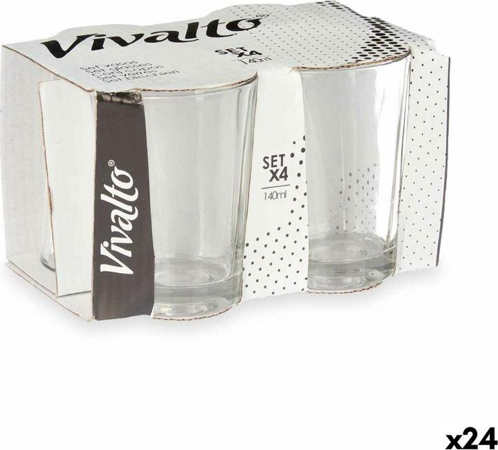 Actual product image Vivalto Coffee drinking glass 140 ml (24 pieces) (0.14 l, 24 x)