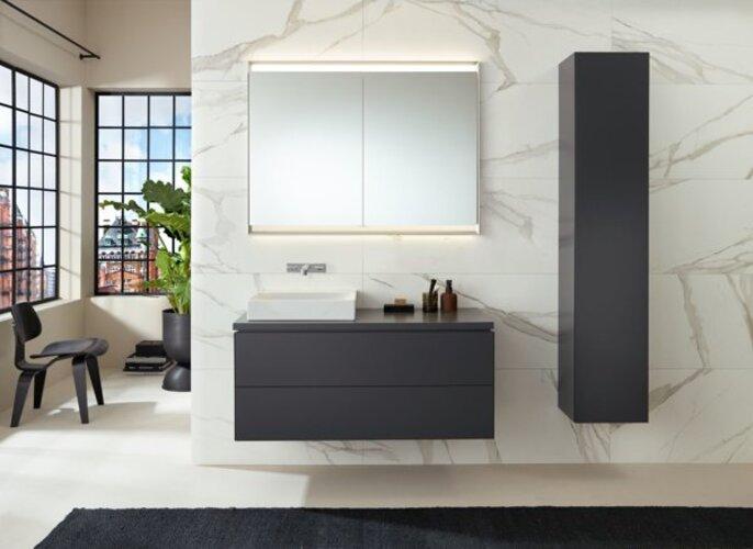 Immagine prodotto Geberit Mobiletto ONE, 2 cassetti, 103,6x50,4x47cm, 505.264.00. (103,5 x 47 x 50,5 cm)