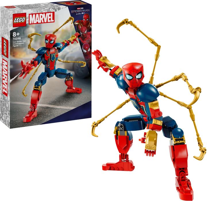 Immagine prodotto LEGO Figura di costruzione di Iron Spider-Man (76298, LEGO Marvel)