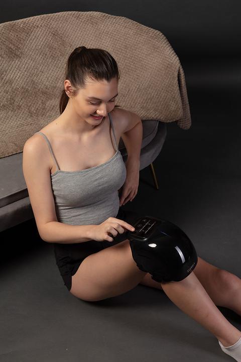 Actual product image Eleeels R3 Knee Pain Massager Multi-Frequency Vibration Massage with 3 Heat Levels for Knee Joint Discomfort