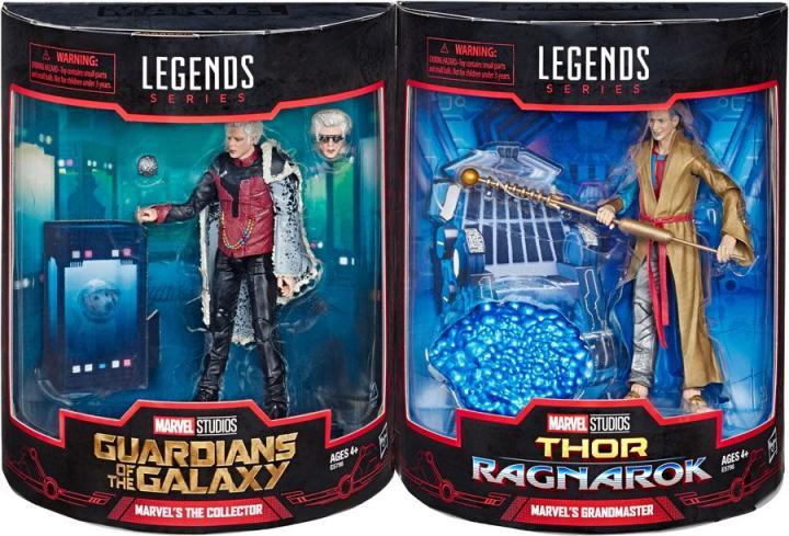 Actual product image Hasbro Marvel Legends Action Figures Twin Pack Grandmaster & Collector SDCC 2019 Exclusive