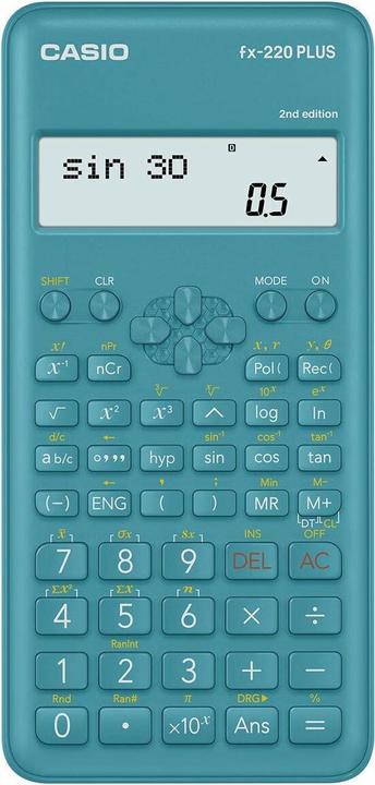 Casio FX-220 Plus Calculator Pocket Scientific Calculator (Rechargeable battery)