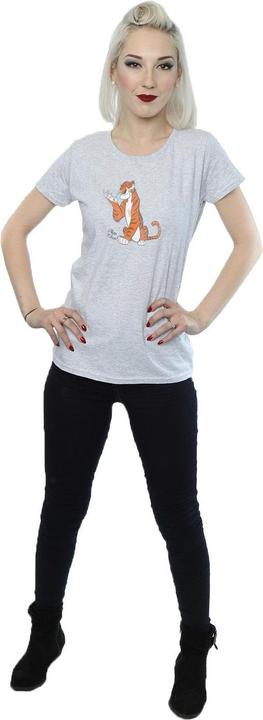 Actual product image Disney Womens/Ladies The Jungle Book Classic Shere Khan Cotton T-Shirt (XXL)