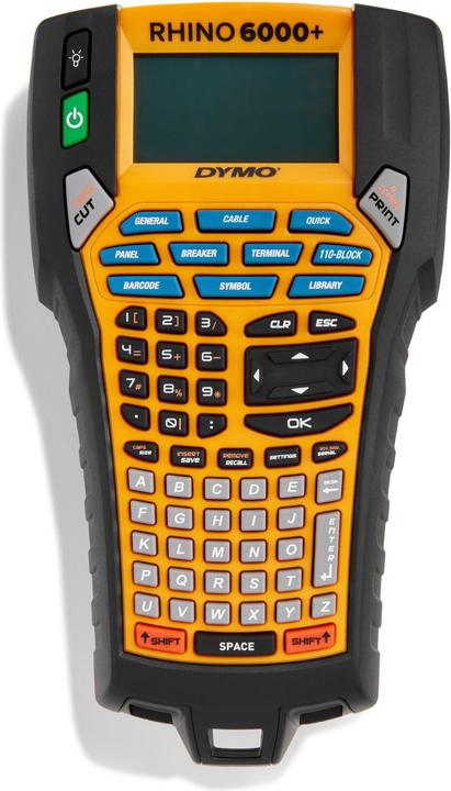 Produktbild Dymo Rhino 6000+ im stabilen Hartschalenkoffer ABC UK