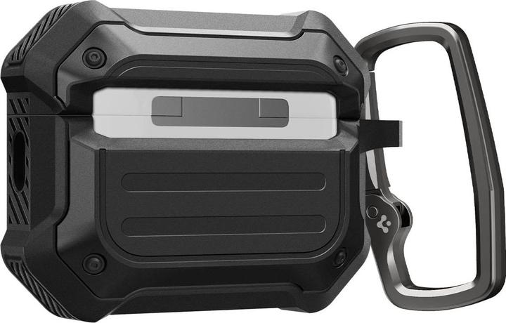 Produktbild Spigen TOUGH ARMOR MAG MAGSAFE Apple AIRPODS PRO 1 / 2 BLACK (Kopfhörer Tasche)