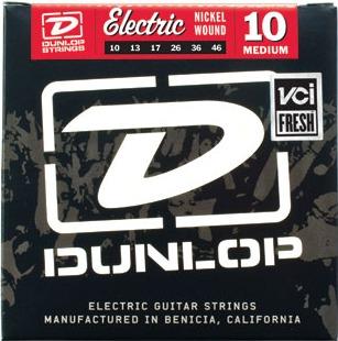 Actual product image Dunlop Jim DEN1046 Medium 10-46 Nickel Electric Guitar Strings (Electric guitar)