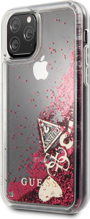 Immagine prodotto Guess Copertina rigida cuori glitterati (Apple iPhone 11 Pro)