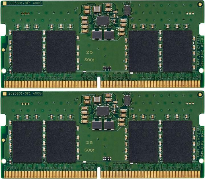 Actual product image Kingston Technology KCP548SS6K2-16 Memory module 16 GB 2 x 8 GB DDR5 4800 MHz (2 x 8GB, 4800 MHz, DDR5 RAM, SO-DIMM)