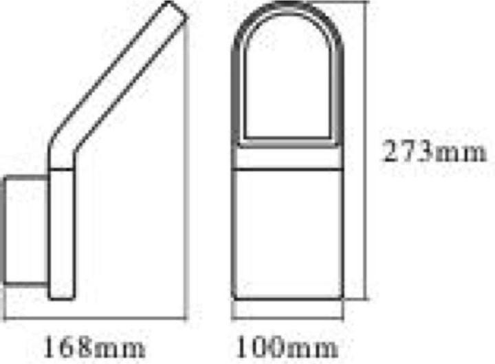 Image du produit Ledvance Mur de style Endura (740 lm, IP44)