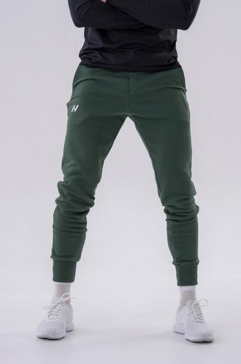 Nebbia Slim sweatpants with side pockets "Reset" 321 dark green (XXL)