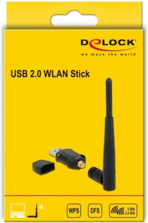 Actual product image Delock WLAN USB 2.0 Stick (USB 2.0)