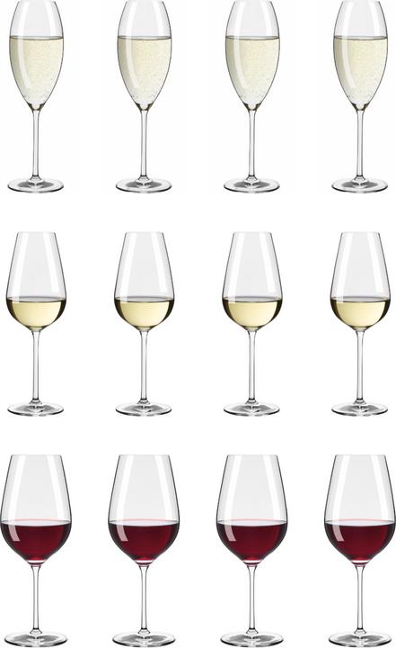 Ritzenhoff Glanzlicht Gläserset 12tlg. (60.90 cl, 12 Gläser, Weingläser Set)