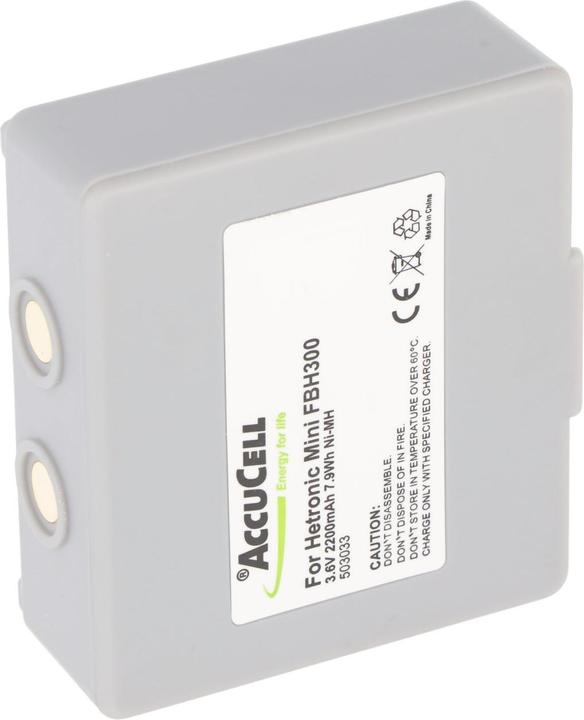 Immagine prodotto AccuCell Batteria Hetronic per gru, ABITRON KH68300520.A HETRONIC 68300510, 68300520, 68300525, Ergo, FBH3 (3.60 V, 600 mAh)