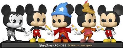 Actual product image Funko Pop! Disney Mickey 5 Pack Exclusive