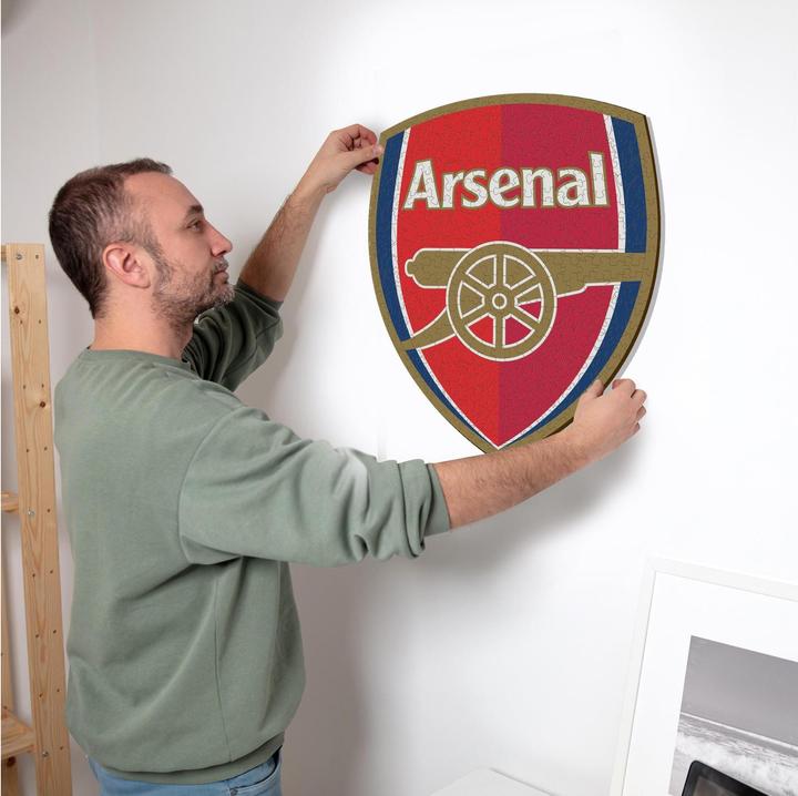 Produktbild Iconic Arsenal FC - Logo - Holz Puzzle Grösse M (270 Teile) (270 Teile)