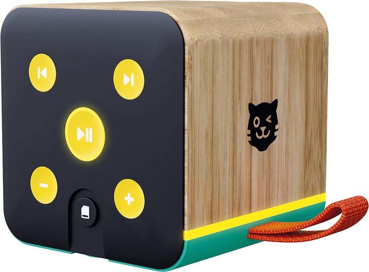 Actual product image Lenco TigerBox one Bamboo Edition