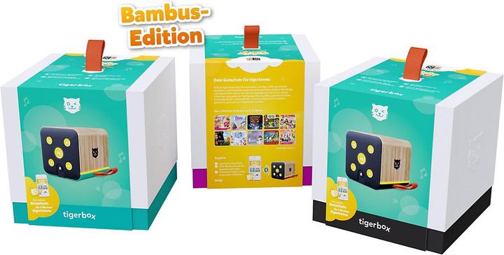 Actual product image Lenco TigerBox one Bamboo Edition