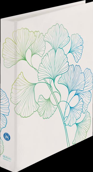 Herlitz Folder MaX GREENline Ginkgo 25 mm, Multicoloured (A4, 25 mm, 1 Piece)