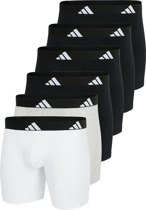 adidas 6er Pack Active Flex Cotton Long Short / Pant (XXL, 6er Pack)