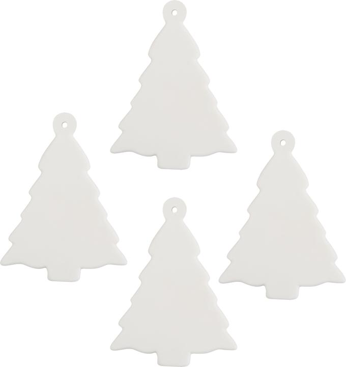 Image du produit VBS Pendentifs de Noël, 4 pièces, porcelaine (4 -pièce)