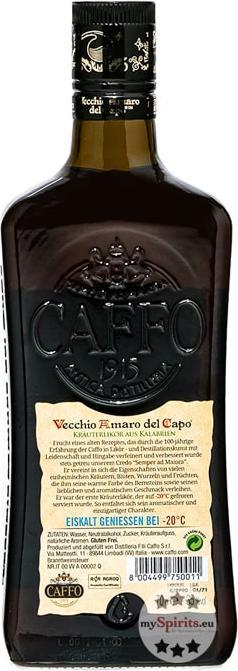 Image du produit Caffo Destilleria Vecchio Amaro del Capo (1 x 70 cl)