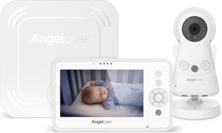 Image du produit Angelcare Moniteur de mouvement pour bébé Blanc (Vidéo et audio, 150 m)