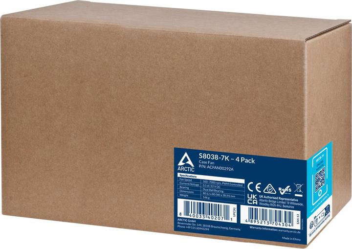 Produktbild Arctic S8038-7K (4 Pack) (80 mm, 4 x)